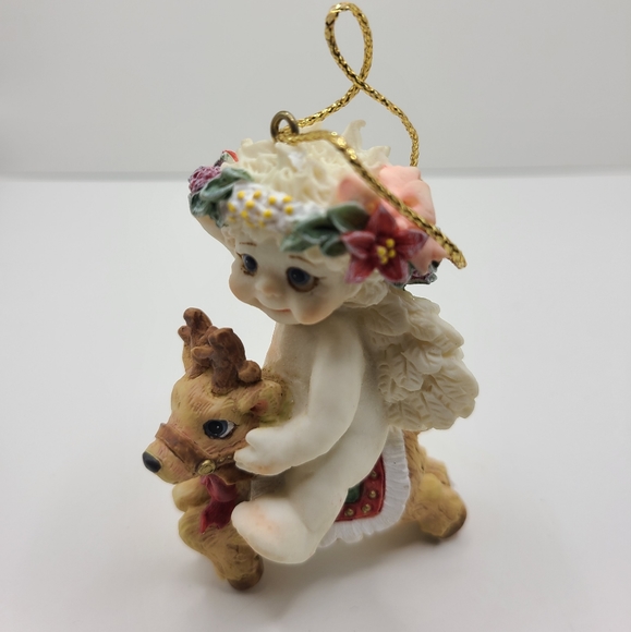 Dreamsicles 1998 Cherub Holiday Ornament set of 6 - Picture 14 of 14